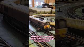 66743 with a railtour modeltrains class66 [upl. by Bloomer]