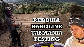 RED BULL HARDLINE TASMANIA COURSE TESTING [upl. by Bohannon10]