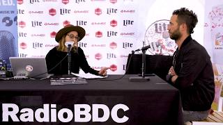 Live from Boston Calling 2017 Mondo Cozmo interview [upl. by Yrrot974]