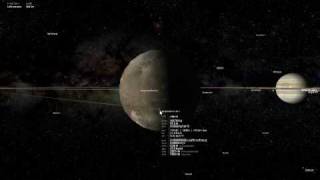 Universe Sandbox  Jupiter  Simulated Space stations and shuttlesavi [upl. by Atnoed]