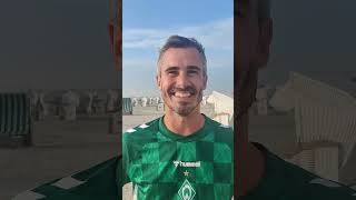 Fin Bartels zum Beachsoccer am Meer [upl. by Hamian]