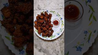 chicken pakora recipe chicken pakora recipe in Bengali chumkicookingofficial7 [upl. by Kedezihclem968]