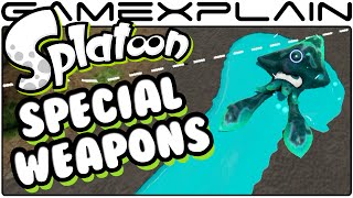 Splatoon  All Special Weapons Showcase 60fps [upl. by Imak]