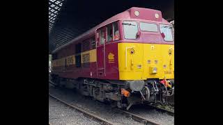 EWS 31466 Begins A Runaround At Pickering Station NYMR [upl. by Vokaay]