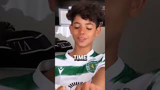 Cristiano Ronaldo Jr shocked the world with his unbelievable discipline 🤯 [upl. by Innad]