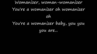 Britney Spears  Womanizer With Lyrics [upl. by Navlys]