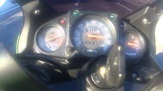 KAWASAKI NINJA 250r TOP SPEED [upl. by Anuaf554]