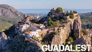 El Castell de Guadalest Spain  DJI Air 3 Cinematic Drone 4K [upl. by Lauter]