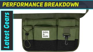 reviewSoil amp Sun Garden Tool Belt for Women – The Best AllPurpose Apron [upl. by Yffat267]