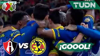 ¡POLÉMICAAAA ¡EXPULSIÓN Y GOL DEL AMÉRICA  Atlas 12 América  CL2024  Liga Mx J10  TUDN [upl. by Ahsienahs895]