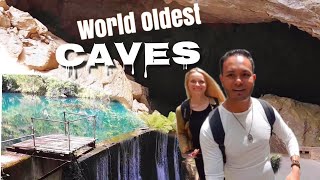 Inside World oldest caves  Jenolan caves  Blue Lake Sydney Australia [upl. by Llebiram951]