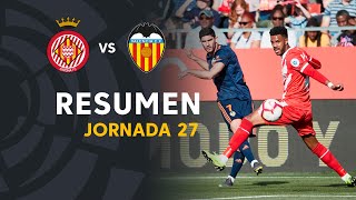 Resumen de Girona FC vs Valencia CF 23 [upl. by Lekar]