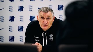 Tony Mowbray  Sheffield Wednesday v Birmingham City  Sky Bet Championship prematch presser [upl. by Llevart913]