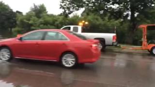 Flooding on Park Street in Kalamazoo [upl. by Teferi]