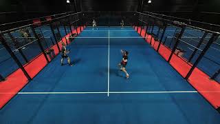 Padelmatch Vebjørn amp Halvor vs Jonas amp Torbjørn sett 1 [upl. by Constant388]