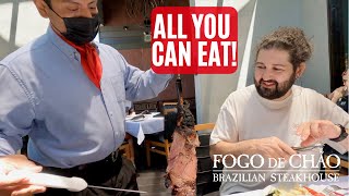 FOGO DE CHÃO Experience  All You Can Eat Brazilian BBQ [upl. by Goodson258]