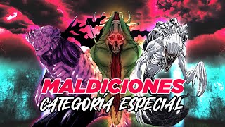 ▶ Todas las MALDICIONES de CATEGORÍA ESPECIAL  Jujutsu Kaisen [upl. by Lehrer719]