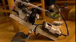 Lego Mindstorms Throw Bot [upl. by Waddington]