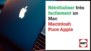 Réinitialiser facilement un Mac équipé dune puce Apple [upl. by Inavoig119]