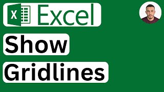 How to Show Gridlines in Excel  Easy to Follow [upl. by Anelehs]