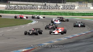 Hockenheim Historic 2023  Masters Racing Legends  Historic Formula 1 [upl. by Ezzo]