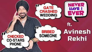 Avinesh Rekhis FUNNY Never Have I Ever On Gate Crashed Wedding Checked Co Stars Phone [upl. by Atalie]