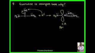 9 Basic strengthBond strengthBond lengthGuanidineOrtho effect [upl. by Karilla]