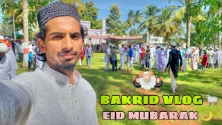 Eid Mubarak 🌙 vlog  Bakraeid vlog🐑  Eid ul Adha ❤️  Eid vlog  bakrid vlog [upl. by Hadrian365]