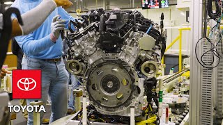 2022 Toyota Tundra Twin Turbo V6 engine Production – US Engines Factory [upl. by Adnahsor]