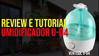 Review Umidificador Ventisol U04 de 37 litros [upl. by Treulich]