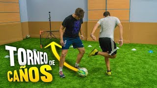 ¡TORNEO de CAÑOS en la OFICINA Retos de fútbol [upl. by Lavena]