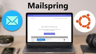 Install Mailspring on Ubuntu System 2022  Linux [upl. by Enneirdna]