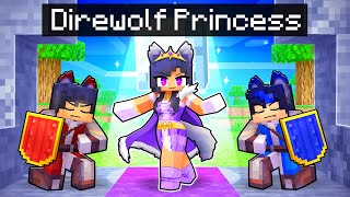 Playing as an DIREWOLF PRINCESS in Minecraft [upl. by Varick193]