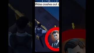 Midas crashes out fortnite viral fypシ゚viral [upl. by Ubald61]