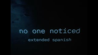 The Marías  No One Noticed  Extended Spanish Visualizer [upl. by Three884]