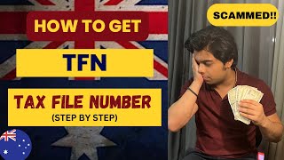 Apply For TFN in 4 MinutesSTEP BY STEP GUIDE [upl. by Eynttirb]