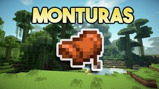 COMO HACER UNA MONTURA EN MINECRAFT [upl. by Allehs442]