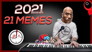 2021 in 21 MEMES in 221 [upl. by Htial]