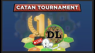 Catan Community Open Tournament  Day 1 [upl. by Fleur347]