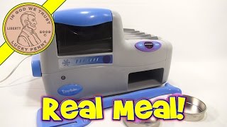 2003 Real Meal Easy Bake Oven 3 Course Meal  Cookies Pretzels and Pasta [upl. by Strage]