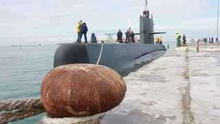 Ottobre blu 2013 arrivo nave Euro e sommergibile Pelosi  Chioggia [upl. by Madeleine]