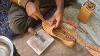 Handmade shoes  khossa  handmade leather shoes  handmade footwear  handcrafted shoes  boots [upl. by Irolam]