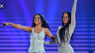 Becky G Natti Natasha Live  Sin Pijama Premios Juventud 2019 Gala en Directo HD [upl. by Adiazteb398]