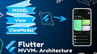 MVVM Architecture  MVVM in Flutter [upl. by Llednor]