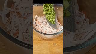 Fresh amp Flavourful Easy Surimi Imitation Crab Salad Recipe [upl. by Leahicm]