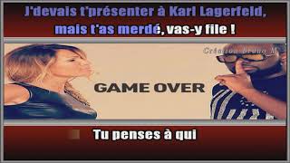 Vitaa amp Maître Gims Game over  Karaoké Version [upl. by Acsirp]