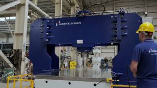 HSPS400 TON PLATİNE DOĞRULTMA PRESİ  PORTAL STRAIGHTENING PRESS [upl. by Luise141]