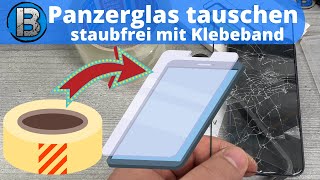 iPhone 13 mini Panzerglas anbringen oder tauschen [upl. by Tnecillim]