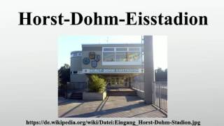 HorstDohmEisstadion [upl. by Anek]