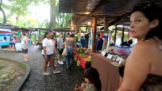 Samara Costa Rica bike ride and Sat market walk thru July 2024 [upl. by Gunning666]